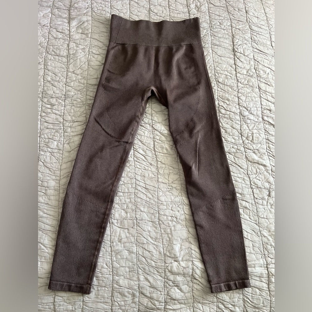 JoyLab Chocolate Ribbed Leggings